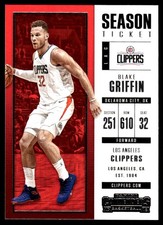Blake Griffin 2017-18 Panini Contenders #39 Clippers NBA READ FREE SHIPPING