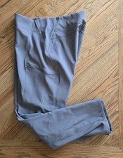 Columbia Fleece Lined Hiking Outdoor Pants Women's Size XXL Gray Stretch  53 