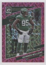 2021 Panini Donruss Optic Pink Velocity Prizm 73/79 Quinnen Williams #73 0nr3