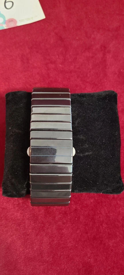 Reloj Rado Jubile Alta Tecnología Cerámica Cuarzo Diamantes Dial Dama Suizo 153.0349.3 Foto 3 de 4