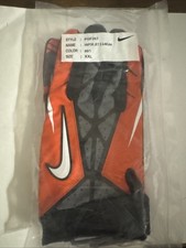 Nike Vapor Jet 2.0 NCAA Football Receiver Gloves Black/Red/White, XXL PGF267 NEW