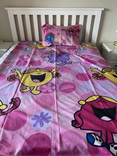 Doona Cover Single Bed Little Miss With Matching Pillow Case