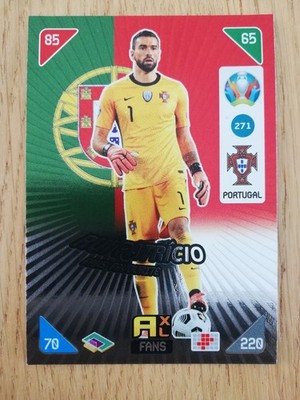 Rui Patricio Panini UEFA EURO 2020,  Portugal, ''Fans Favourite''  #271