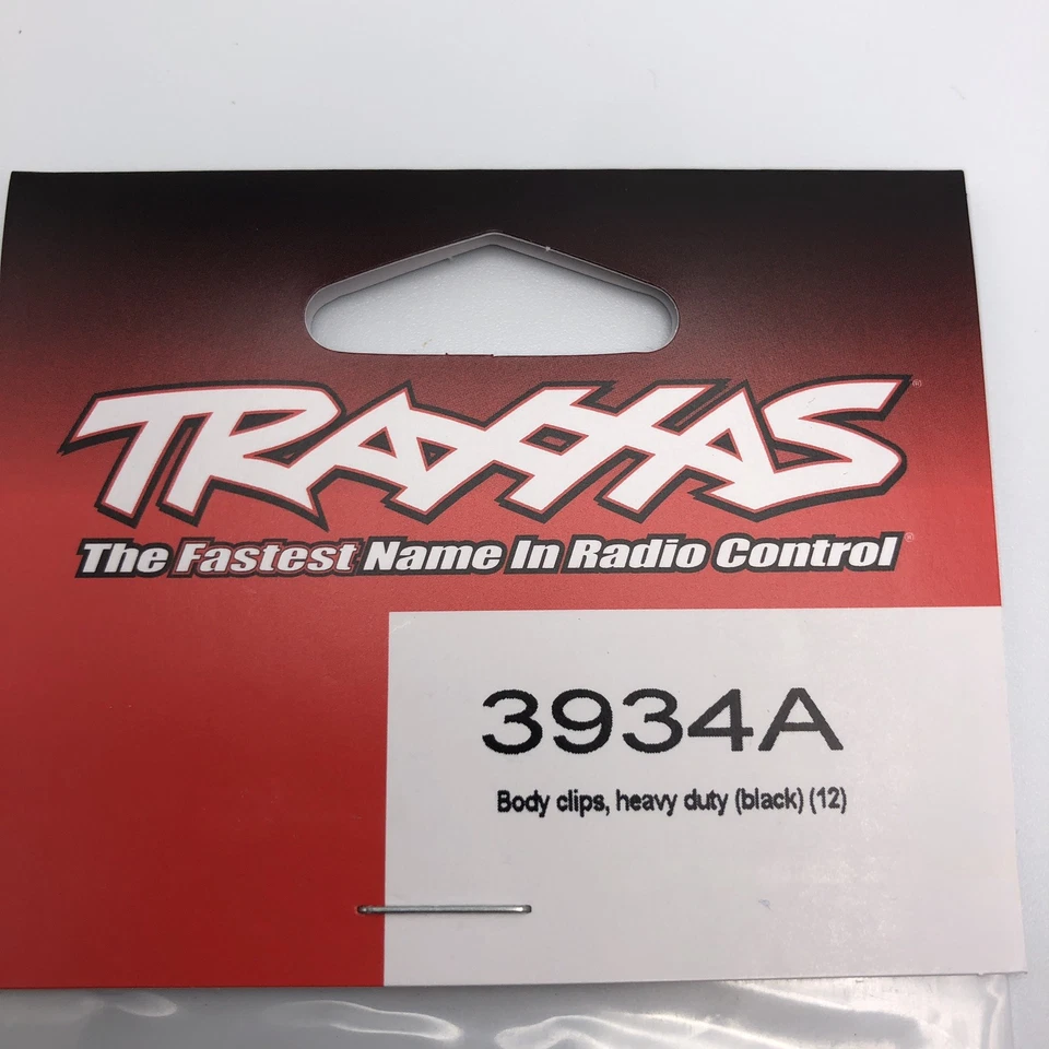 Traxxas 3934A Black Heavy-Duty Body Clips (12 ea) - Image 2 of 4
