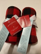    WONDERSHOP KID'S BUFFALO CHECK FLEECE MATCHING PAJAMA PANTS SIZE 8  SET 2