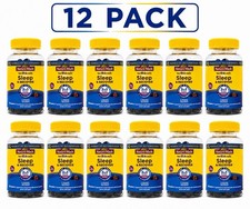 12 PACK Nature Made Wellblends Sleep Recover Sleep Aid Melatonin 3mg 30Ct Gummy