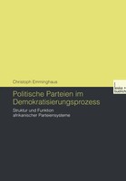 Politische Parteien Im Demokratisierungsprozess Christoph Emminghaus Taschenbuch