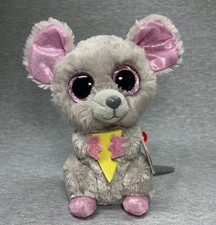 TY Beanie Boos - 6" SQUEAKER the MOUSE - MINT w/ MINT TAGS