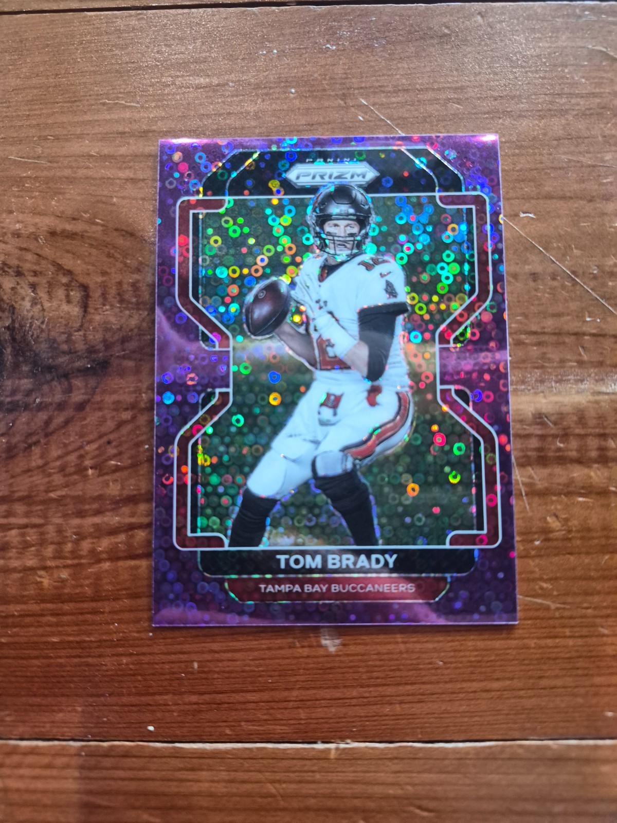 2021 Panini Prizm Tom Brady Purple Prizm No Huddle # /35 !! 🔥🔥 Buccaneers
