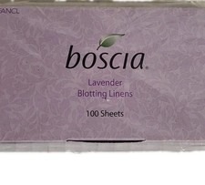 Boscia Lavender Blotting Linens 100 Sheets Abaca Tree Fiber 1 