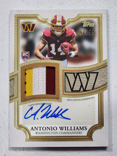Antonio Williams 2026 Topps Flagship Autograph Rookie Patch Parallel #07/99 RC