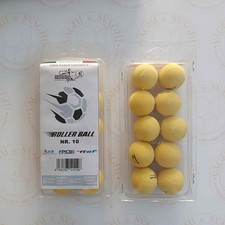 PALLINE PER CALCIO BALILLA ROBERTO SPORT ROLLER BALL BLISTER 10 PZ. (2379)
