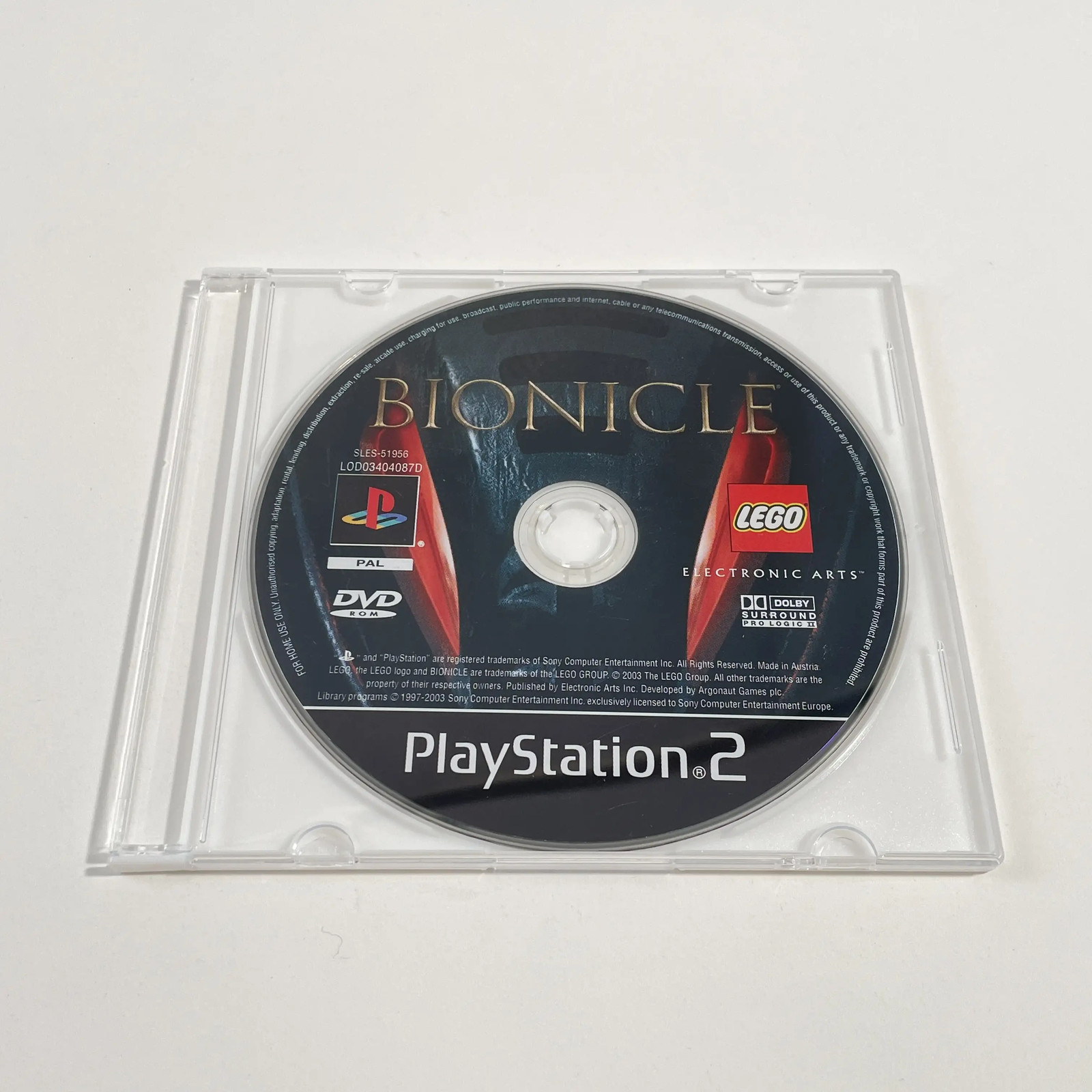 PS2 Bionicle EUR Bon état