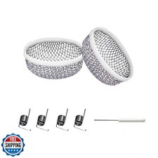 hillhub 9PCS RV Furnace Vent Cover Circle, Flying Insect Screen, Water Heater