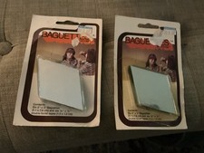 VINTAGE 1977 HOYNE MIRROR BAQUETTES TILES DIAMOND 2" x 3" -2 Sets Of 6 -12 Total