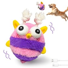 Moving Dog Toys – Rechargeable Interactive Dog Squeaky Toy with Motion-Activa...