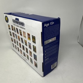 SEGA Genesis Classic Black Game Console with 81 Preloaded Games and Sonic Mortal