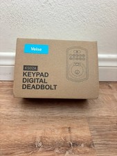 Veise KS02A Fingerprint Keyless Door Lock, Electronic Keypad Deadbolt, Matte