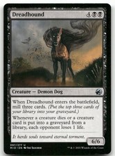 Dreadhound #97 (LP) Midnight Hunt MID Magic MTG