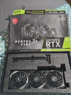 MSI GeForce RTX 3080 Ventus 3X Plus 10GB GDDR6X Graphics Card LHR