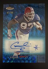 2024 Topps Finest - Flashback Autographs Cornelius Bennett #FBA-CB Blue...