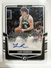 2024-25 Optic Liam Robbins Signature Series #SS-LIA Milwaukee Bucks