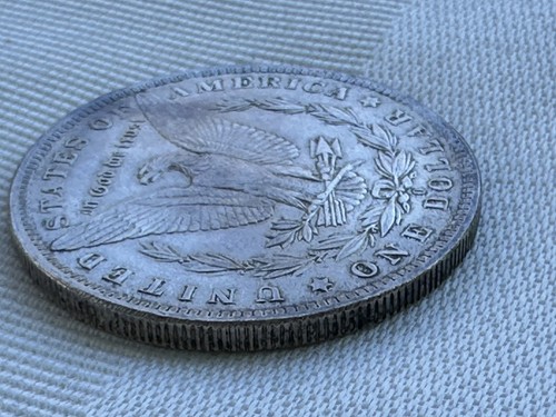 1884 O Morgan Silver Dollar - Picture 5 of 8