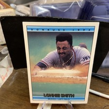1992 Donruss Lonnie Smith Atlanta Braves #517