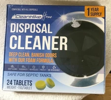 Active Disposal Cleaner.Formulated To Deep Clean.24 Tablets.SafeFor Septic Tanks