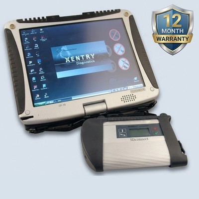 MB Star DOIP C4 S tar Diagnosis with CF-19 V2023.9 software installed