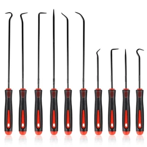 10PCS Choisir l'outil de crochet ensemble mécanique poignée O-Ring joint d'enlèvement