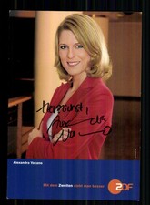 Alexandra Vacano ZDF Autogrammkarte Original Signiert # BC 233113