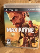 Max Payne PS3 Complete CIB w/ Manual/TESTED AND WORKING/          SEE VIDEO 