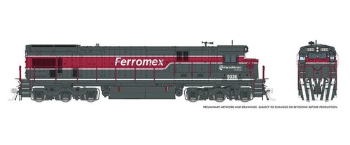 Rapido ~ Escala HO ~ Ferromex ~ C36-7 #9336 ~ Versión DC ~ 042113 | Zustand: New