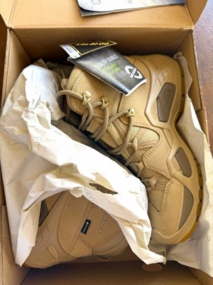 Lowa Zephyr GTX Mid TF Ws Boots Desert US 8 Medium Width MPN 320537
