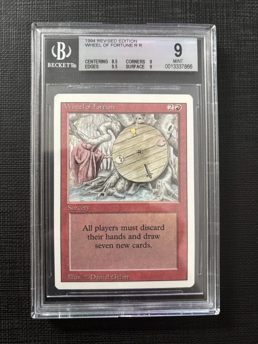 Wheel Of Fortune In Individual Magic: The Gathering Cards for sale