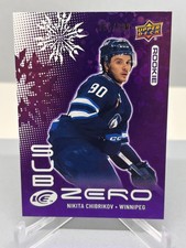 24-25 Nikita Chibrikov Rookie /699 SZ-NC Winnipeg Jets Ice Sub Zero Rookies