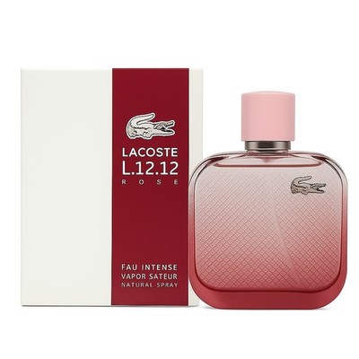 LACOSTE - L.12.12 ROSE - EAU INTENSE -  EAU DE TOILETTE  EDT - 50ML  POUR FEMME