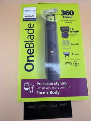 Philips Norelco OneBlade Pro 360 Face + Body Electric Shaver - QP6542/70