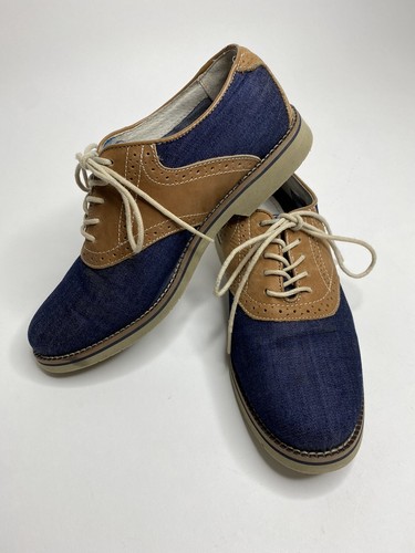 Men's G.H. Bass Eli Denim Leather 