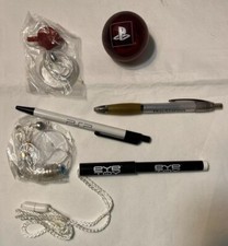 Vintage Rare Sony Promotional Set Lot Pen 2008 Ball Lanyard