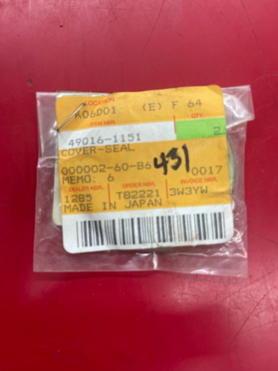 NOS KAWASAKI 49016-1151 COVER-SEAL (ACTIVE #) | eBay