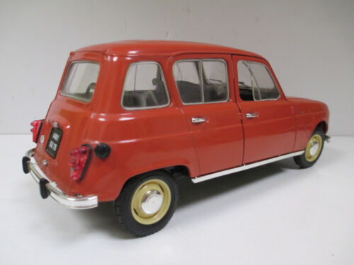 RARE RENAULT 4 4L R4 ROUGE BRIQUE de 1963 1964 par SOLIDO 8069 au 1/18 - Imagen 2 de 13