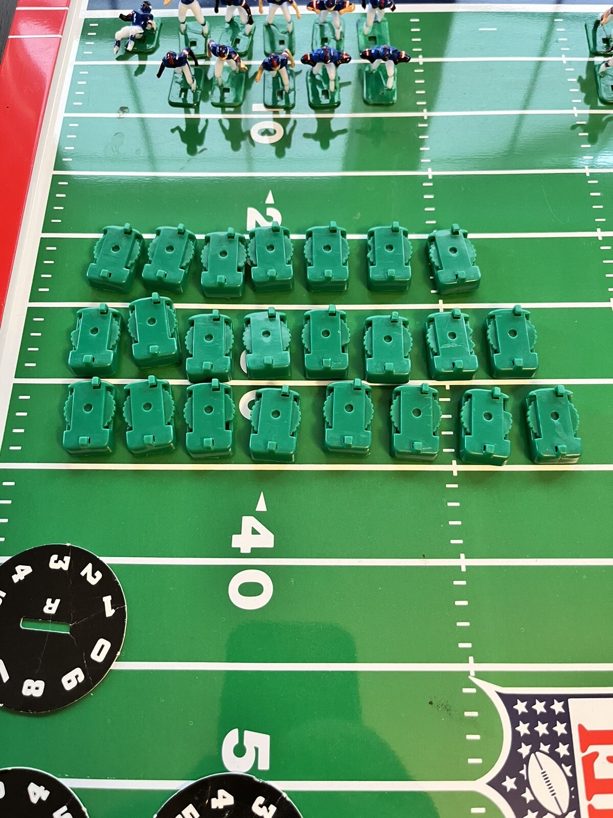 Vintage Tudor Games Electric Football Game NFL Super Bowl Model (AFC