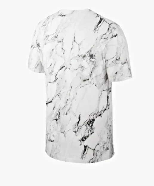 AUTHENTIC NIKE AIR MARBLE AOP T SHIRT CD1089 100 eBay