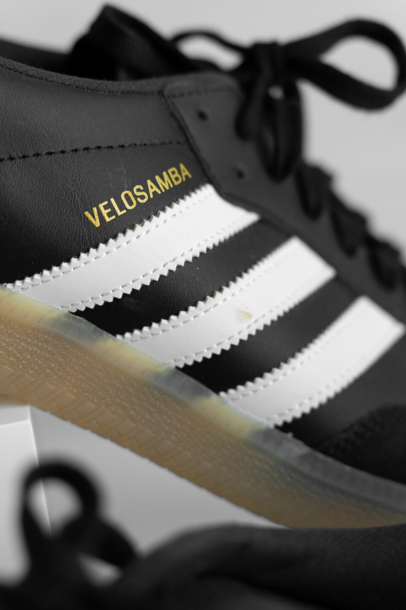 Adidas Velosamba Vegan Cycling Shoes Men US 11 Black White
