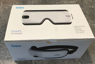 New Breo iSee4S Home/Personal Use Eye Massager w/ Heat OPEN BOX