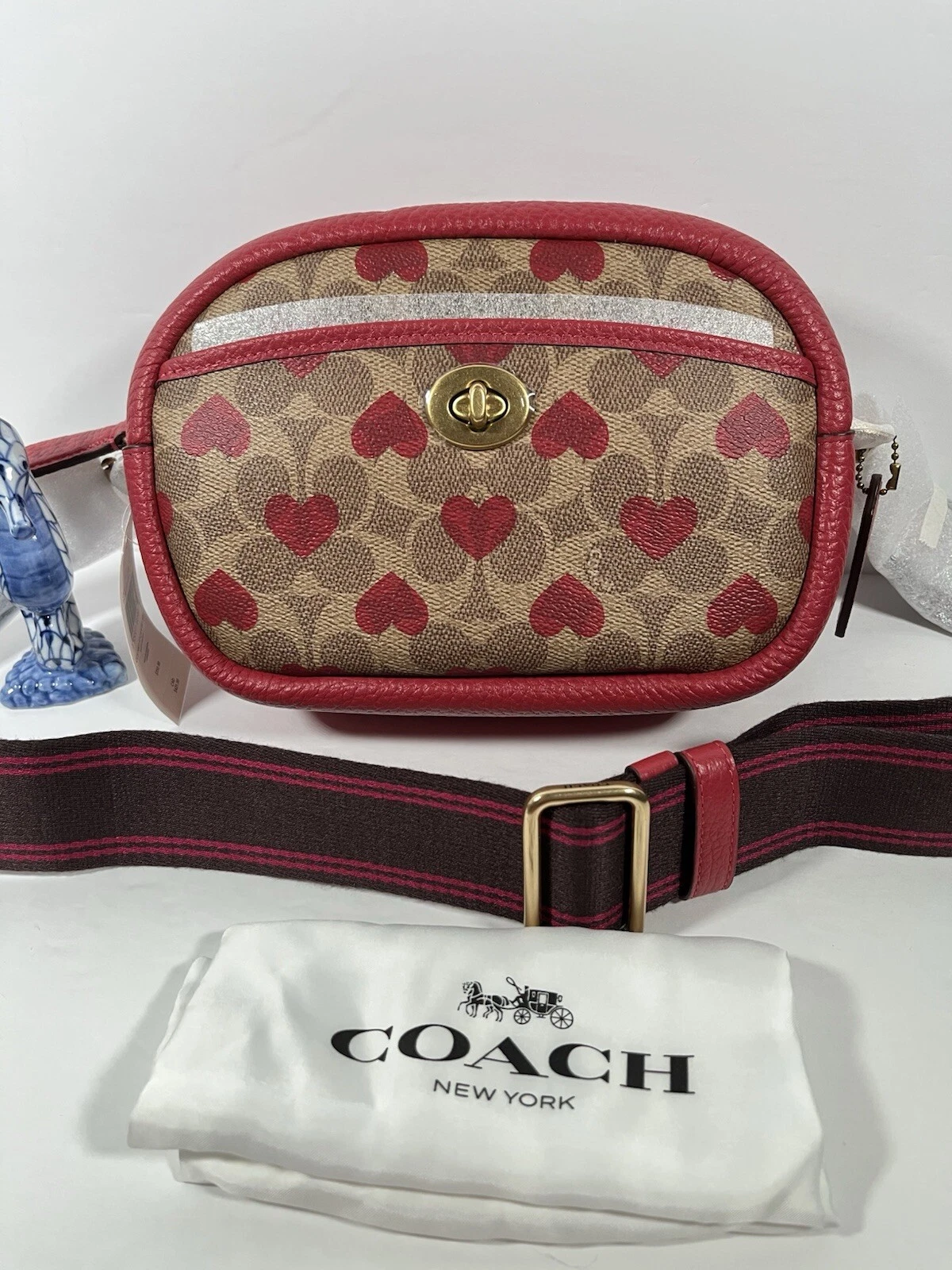 Coach Valentine Edizione Limitata Firma 350€ Nuovo con etichette