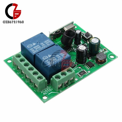 315MHz/433MHZ 110-220V 2CH Wireless RF Relay Remote Control Switch Receiver - Picture 20 of 26