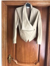 Helmut Lang Beige Leather Jacket